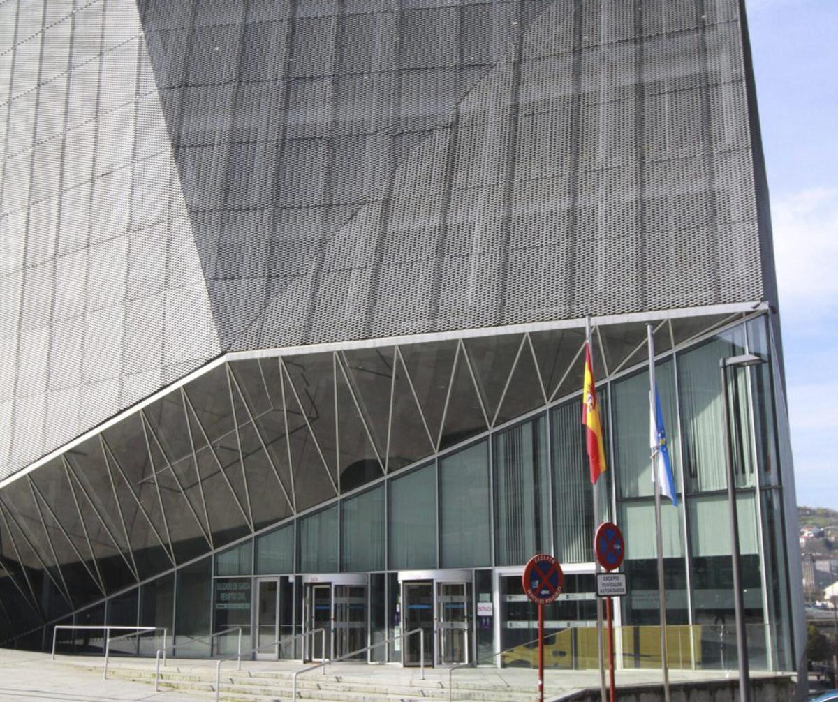 El edificio judicial ourensano. | I.OSORIO