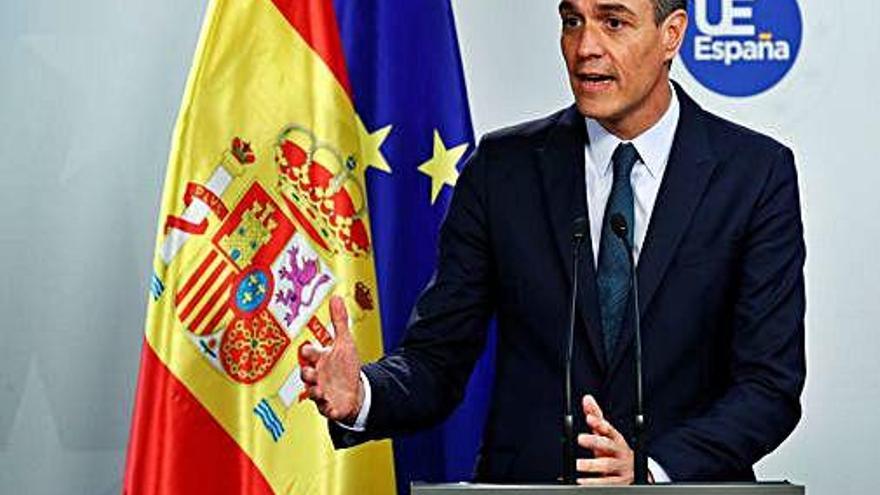 Pedro Sánchez va reclamar a PP i Ciutadans que tinguin «sentit d&#039;estat».