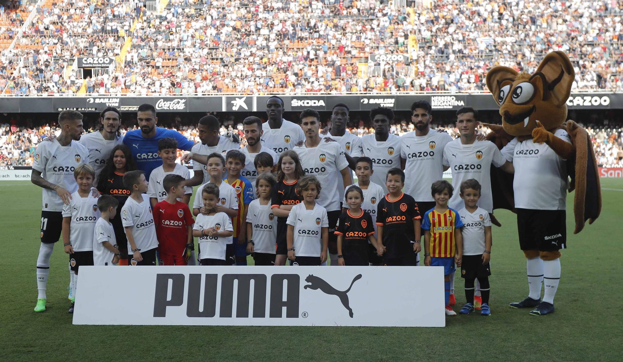 El Valencia - Celta en imágenes