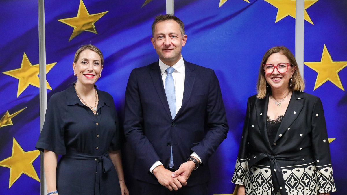 Viaje oficial a Bruselas de María Guardiola