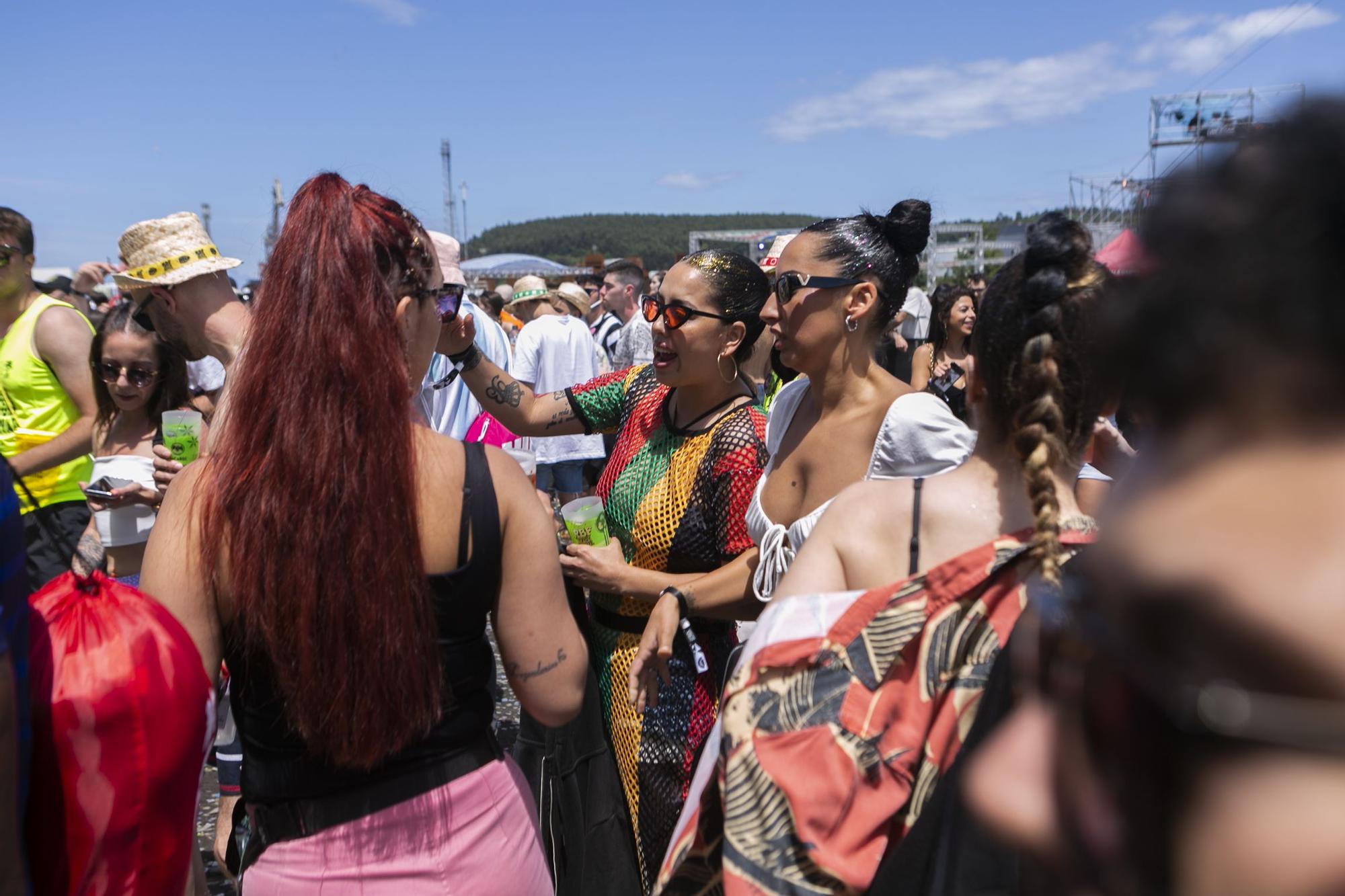 El Reggaeton Beach Festival de Avilés, en imágenes