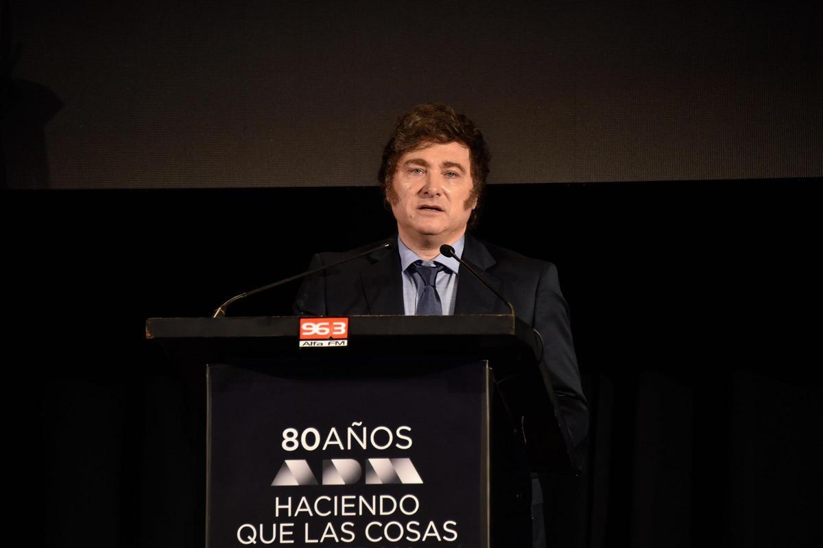 El presidente de Argentina, Javier Milei, en una imagen de archivo.