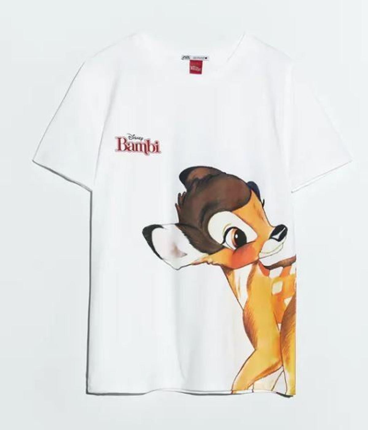 camiseta Zara bambi