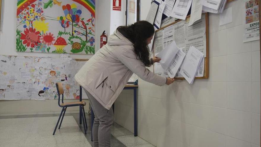 Solo 43 de 267 colegios irán al sorteo para asignar plazas