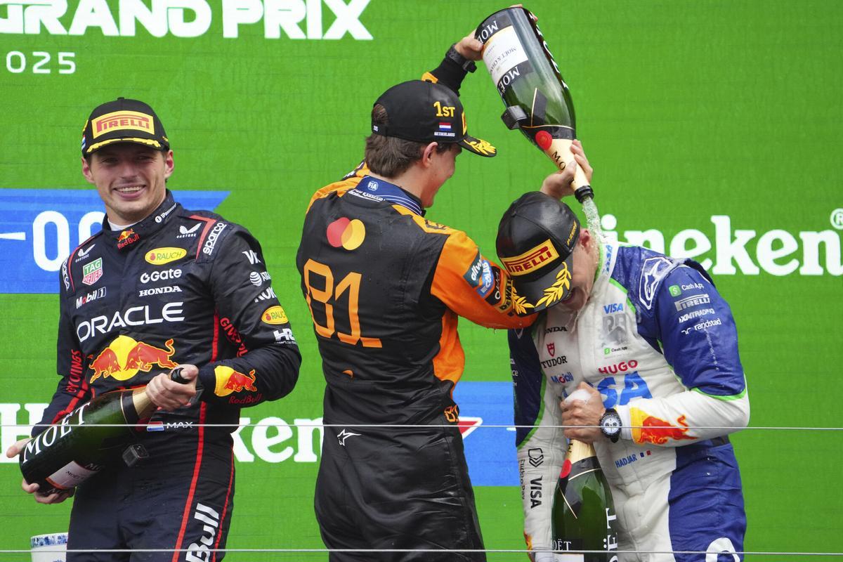 La carrera del GP de los Países Bajos, en imágenes.