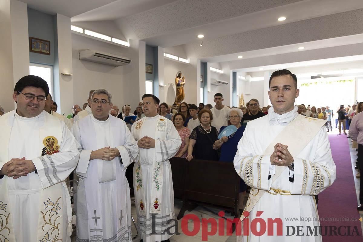 Así se ha vivido la ordenación sacerdotal de Miguel Tovar Fernández en la pedanía molinense de Torrealta
