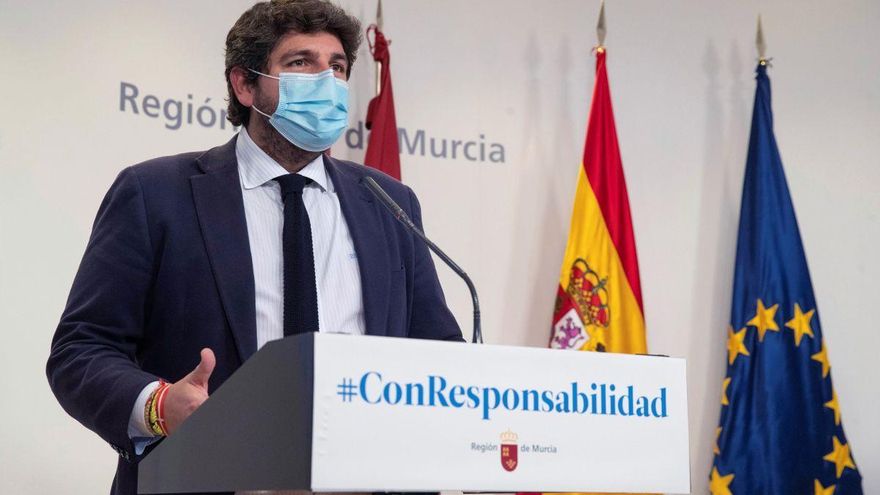 PSOE y Cs presentarán una moción de censura en Murcia