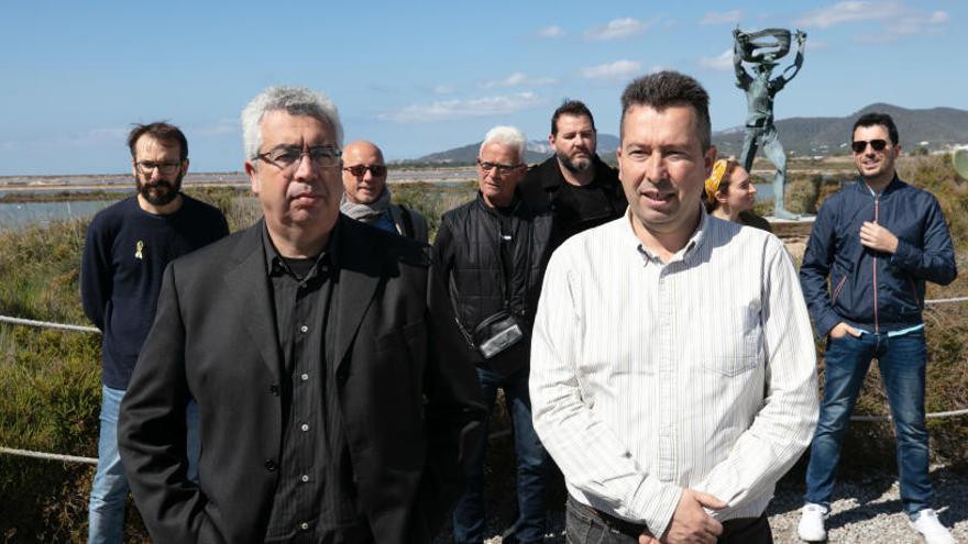 Presentación de las candidaturas de Josep Antoni Prats y Arnau Mañas en Sant Francesc.