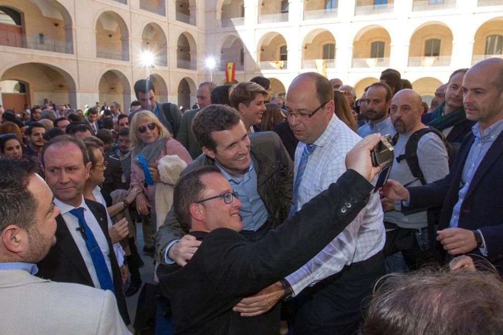 Acto de presentación de Noelia Arroyo como candidata a la alcaldía de Cartagena