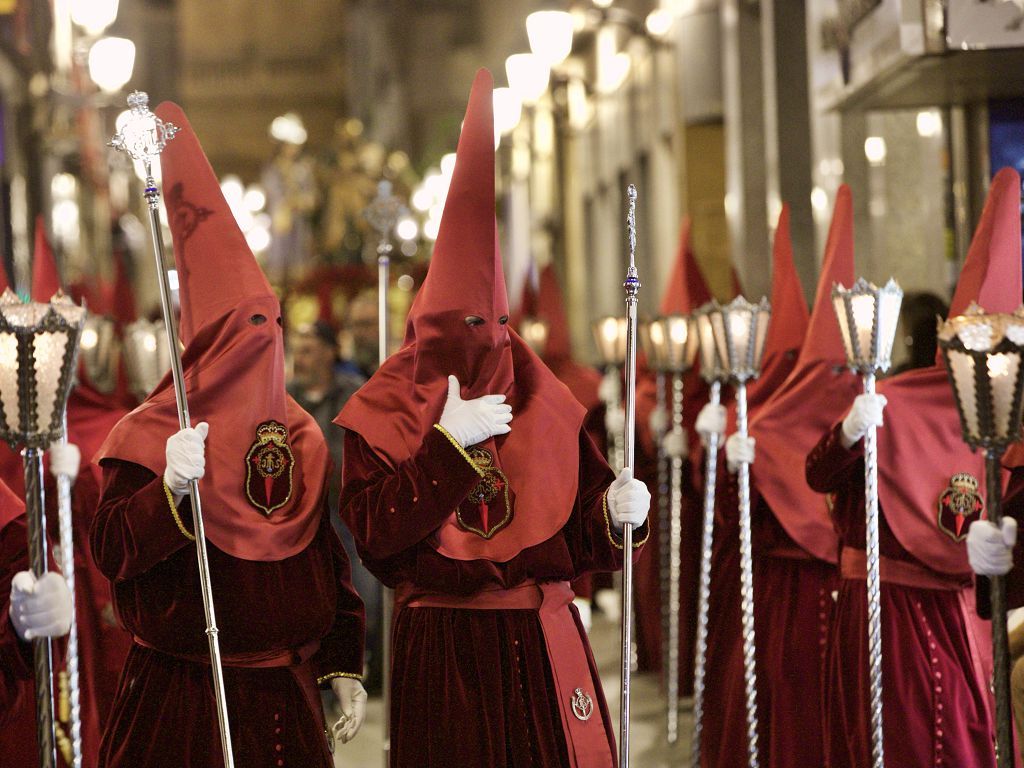 Semana Santa en Murcia: todas las imágenes de la procesión del Cristo del Perdón en Murcia