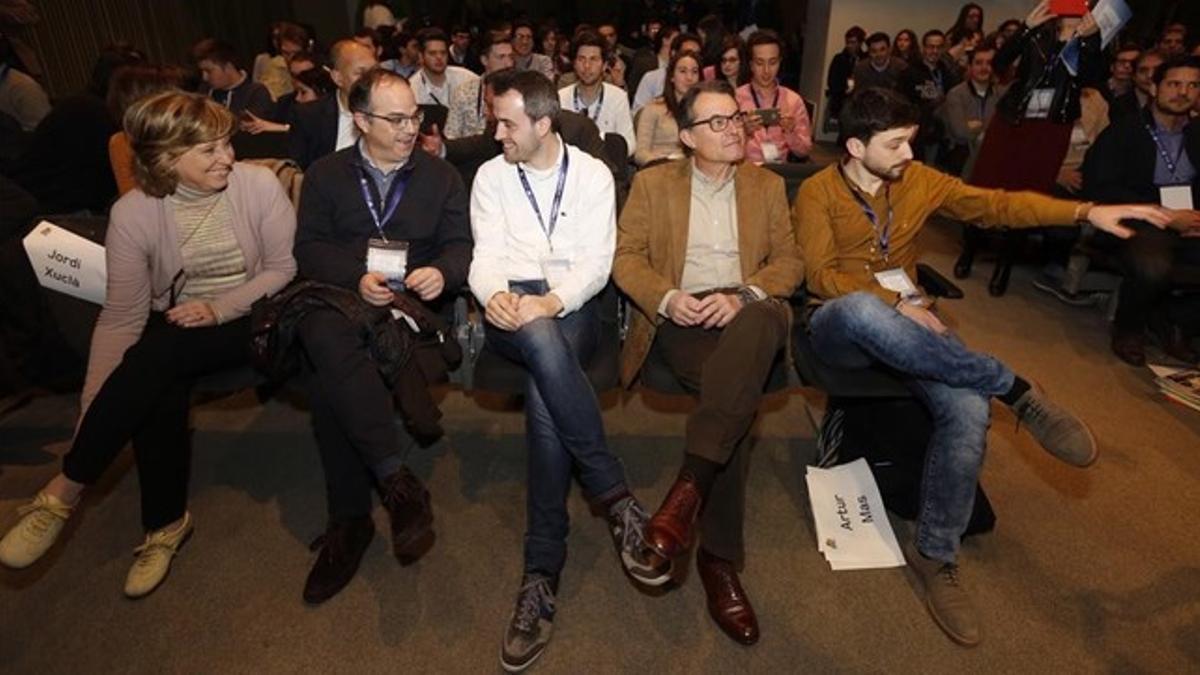 Artur Mas en la convención de la JNC