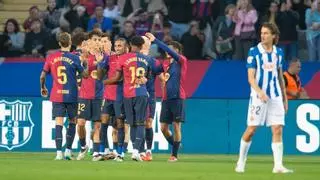 La crónica del derbi: El Barça despluma a un combativo Espanyol