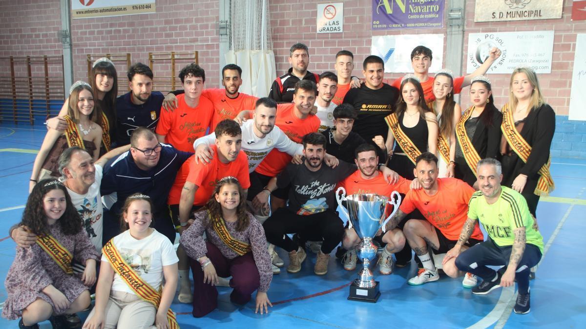 AMRA Aire Acondicionado (Pinseque) venció en la final al Blackbarber (Calatorao).