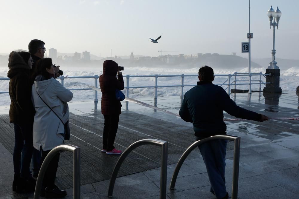 Olas de hasta trece metros