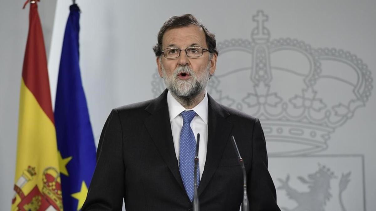 undefined40715820 topshot   spanish prime minister mariano rajoy gives a press171103184314