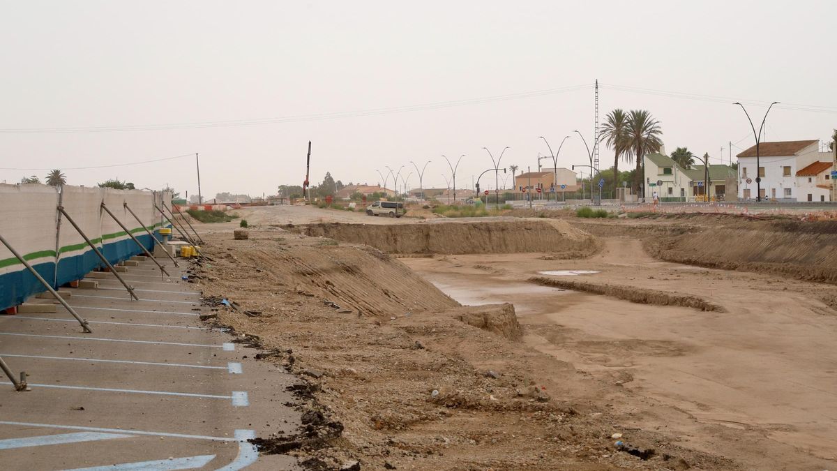 Estado actual del terreno donde se ubicará la futura estación de San Diego.