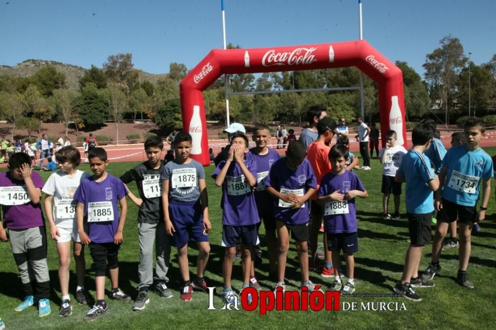 Final Cross Escolar de Lorca . Alevín masculino