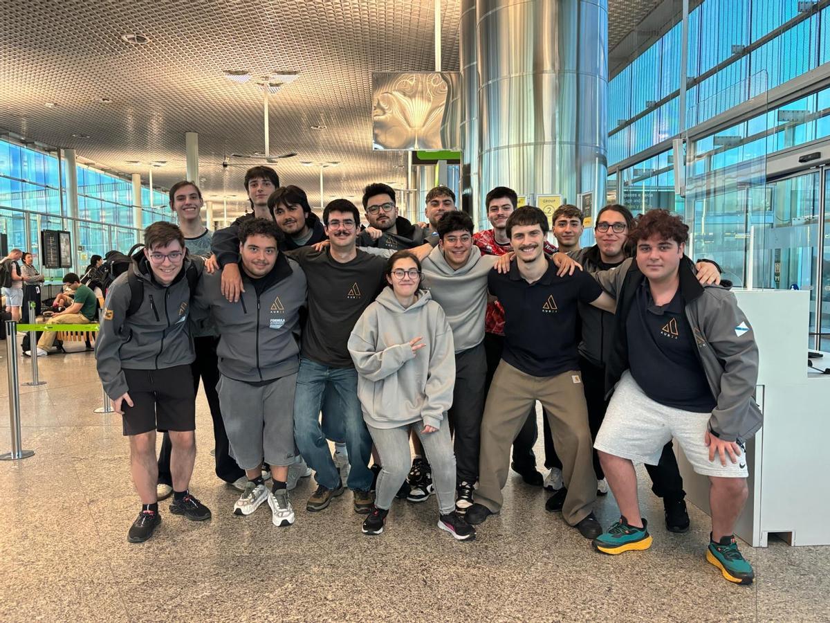 El alumnado del campus en su viaje a Reino Unido