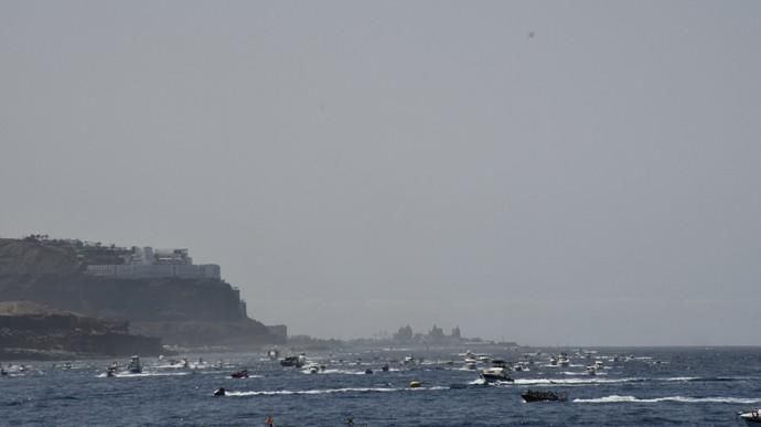 Encuentro de las vírgenes del Carmen de Arguineguín y Playa de Mogán