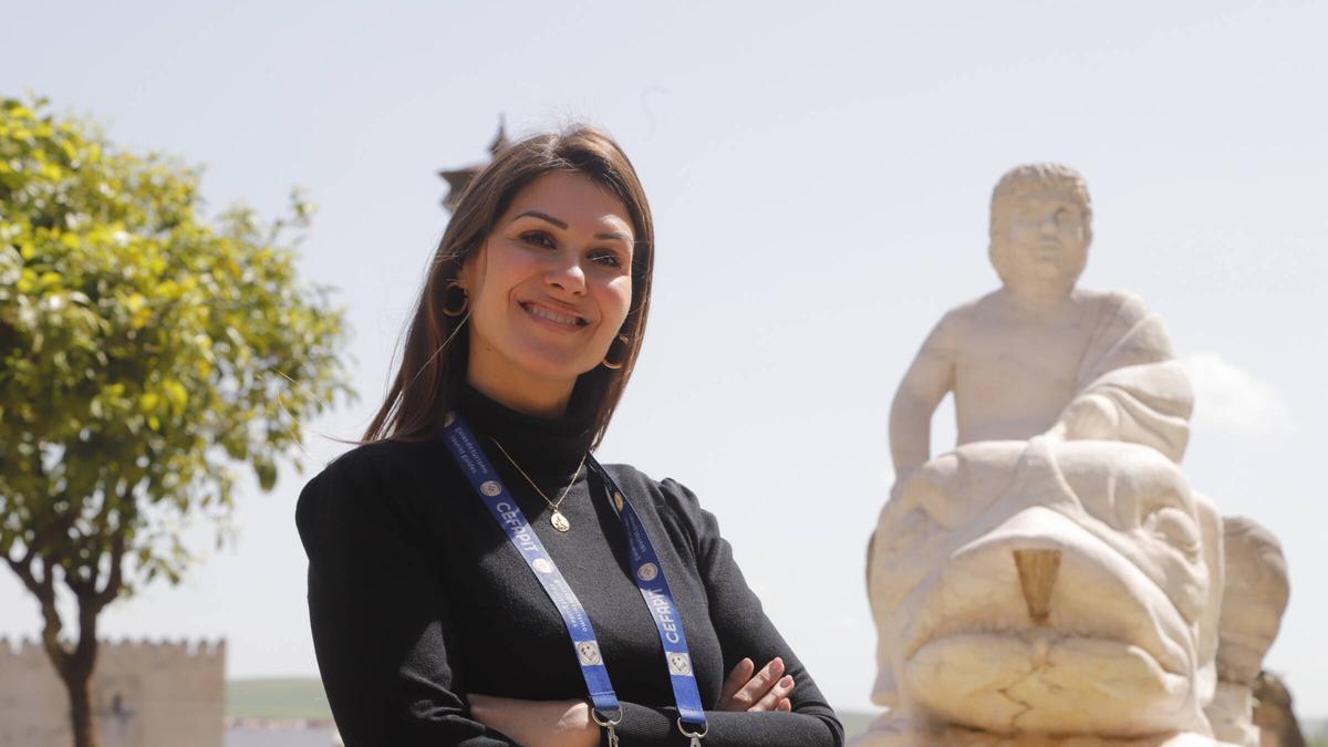 Wallada de la Mata, presidenta de la Asociación de Guías Turísticos de Córdoba.