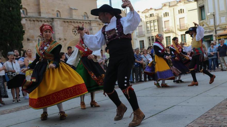 Una actuación de La Morana en Zamora.