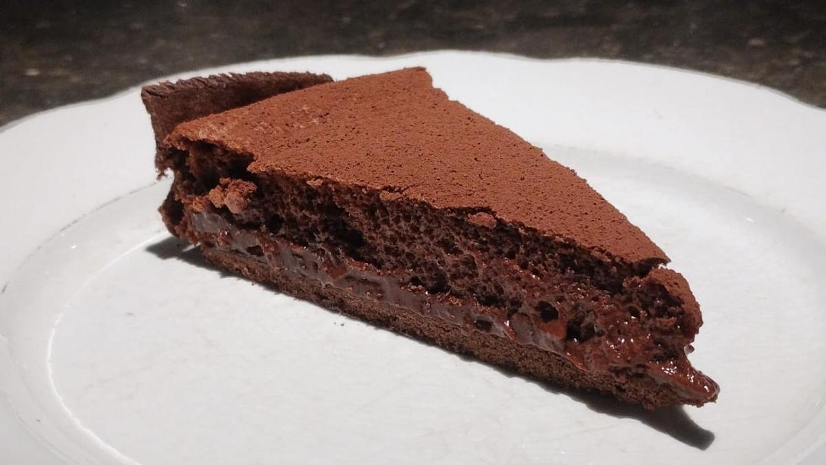 La tarta de chocolate de Gresca (Barcelona).