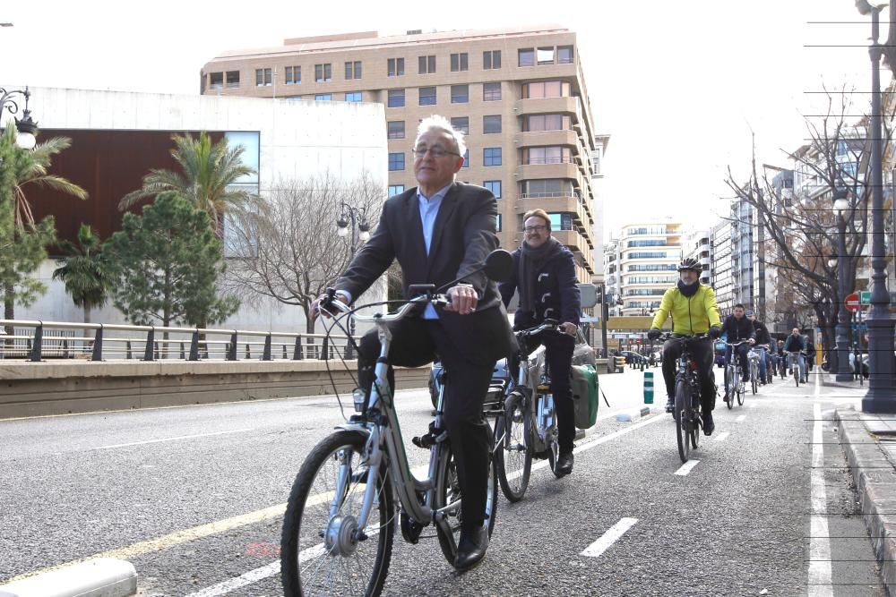 Apertura del anillo ciclista de Valencia