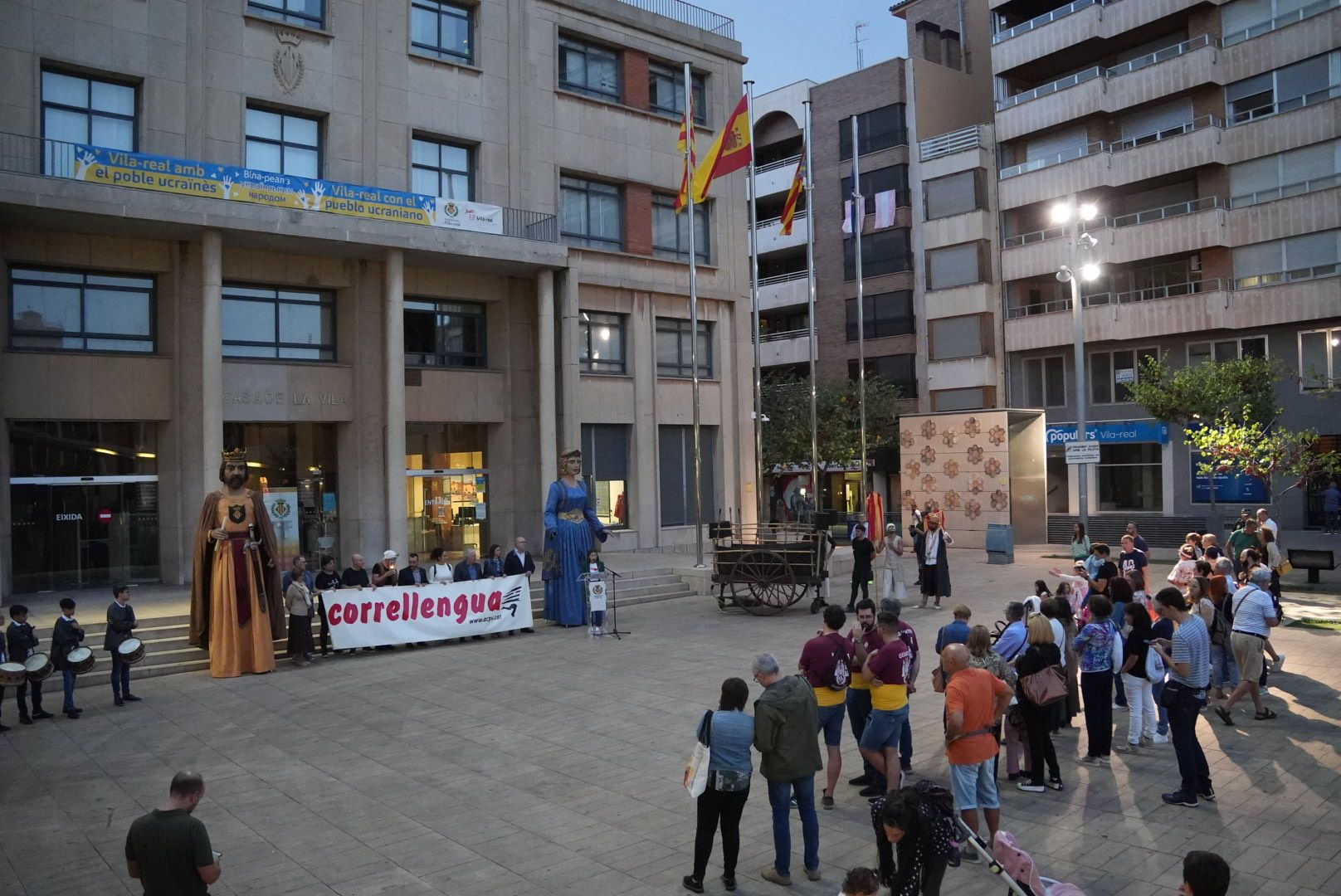 El Correllengua 2022 reivindica en Vila-real el uso normalizado del valenciano