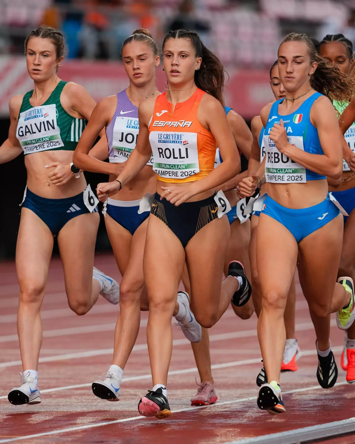 Mara Rolli Grau, finalista del Europeo sub20 en los 1.500 metros lisos