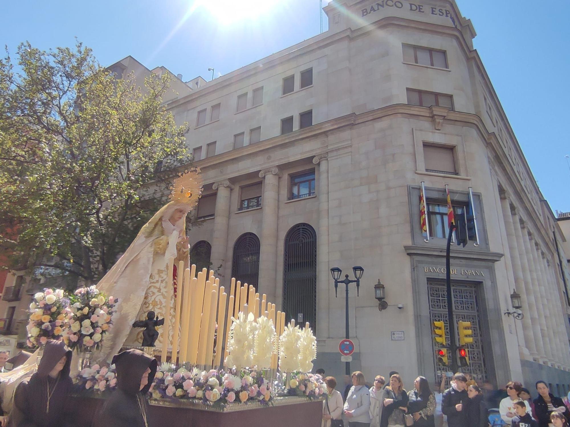 En imágenes | Procesiones del Jueves Santo en Zaragoza