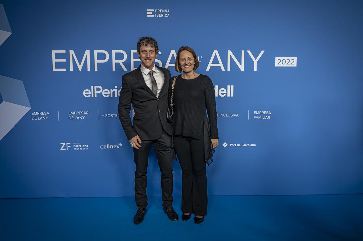 Jordi Port y Mònica Vidal, de la empresa Noel.