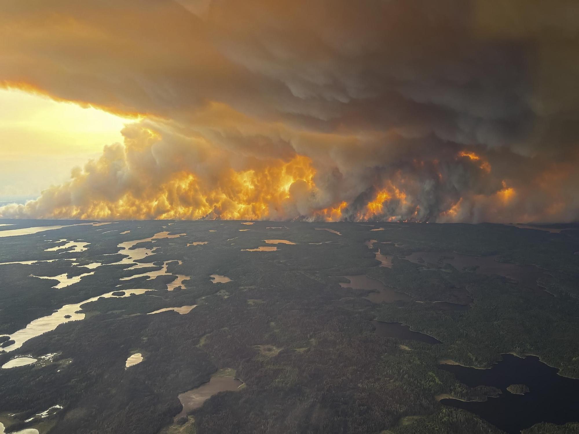 Incendios forestales en Canadá