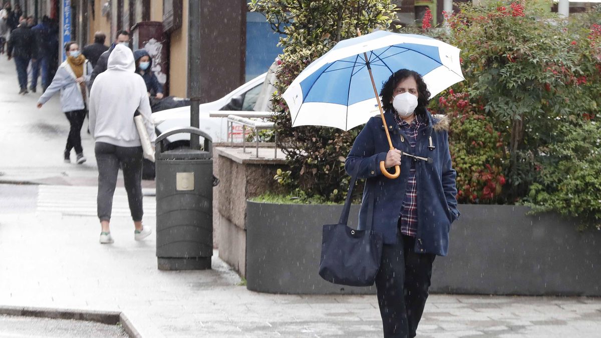 La lluvia serán una constante a lo largo de los próximos días en Vigo, aunque durante la mañana del viernes habrá una tregua.