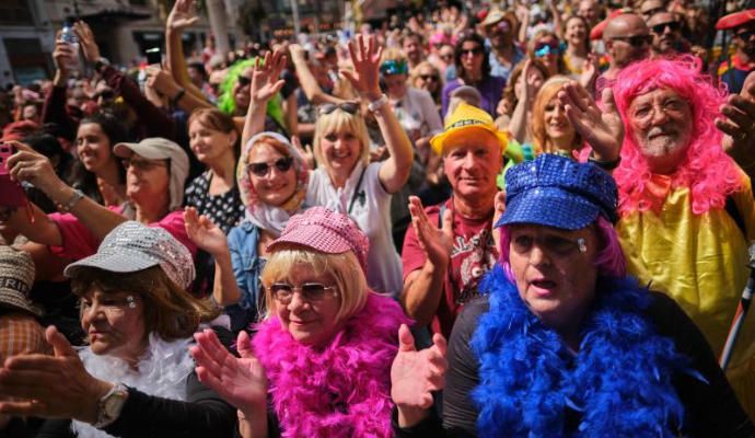 Carnaval de Día en Santa Cruz de Tenerife 2020.