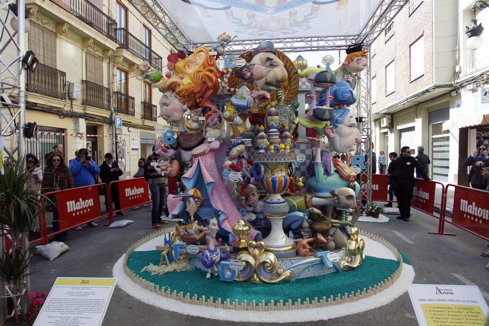 Así es la falla infantil de Convento Jerusalén