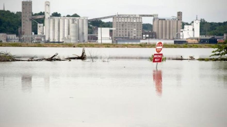 Desbordado el río Misisipi