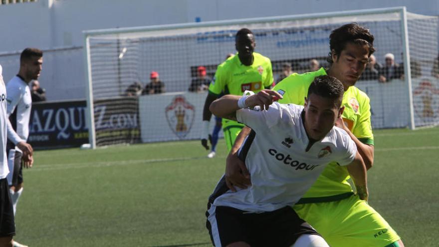 Provencio, durante el duelo jugado el domingo en El Clariano