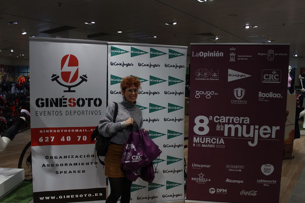 Entrega de dorsales de la Carrera de la Mujer 2023 (viernes por la mañana)