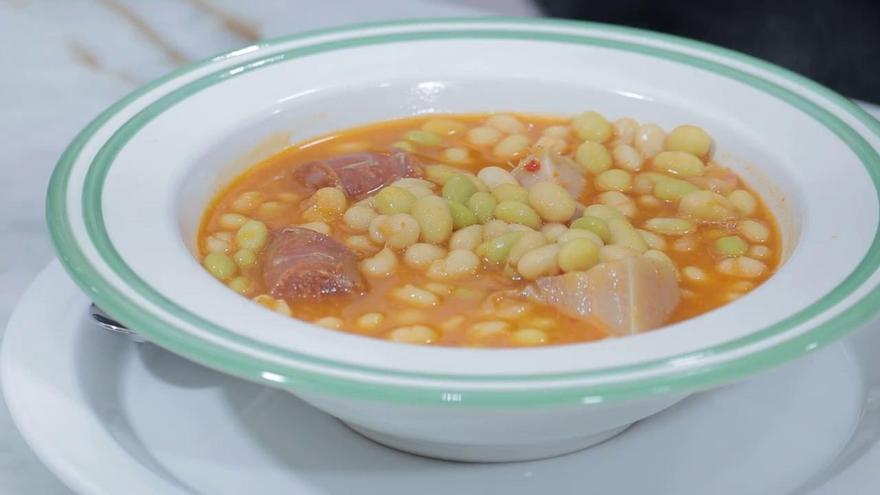 Cocina Familiar: Pochas a la riojana y langostinos en gabardina