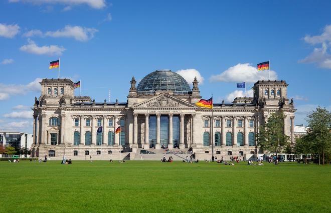 Edificio de Reichstag, Berlín, club viajar