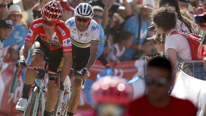 La ambición de Valverde levanta pasiones en la Vuelta