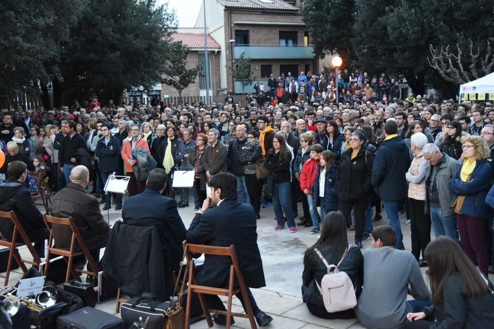 Marxa silenciosa contra l''atac feixista al poble