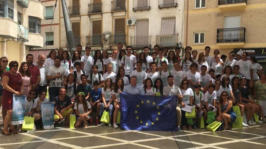 &#039;La Unión de los jóvenes por una Europa Verde&#039;, en Calasparra