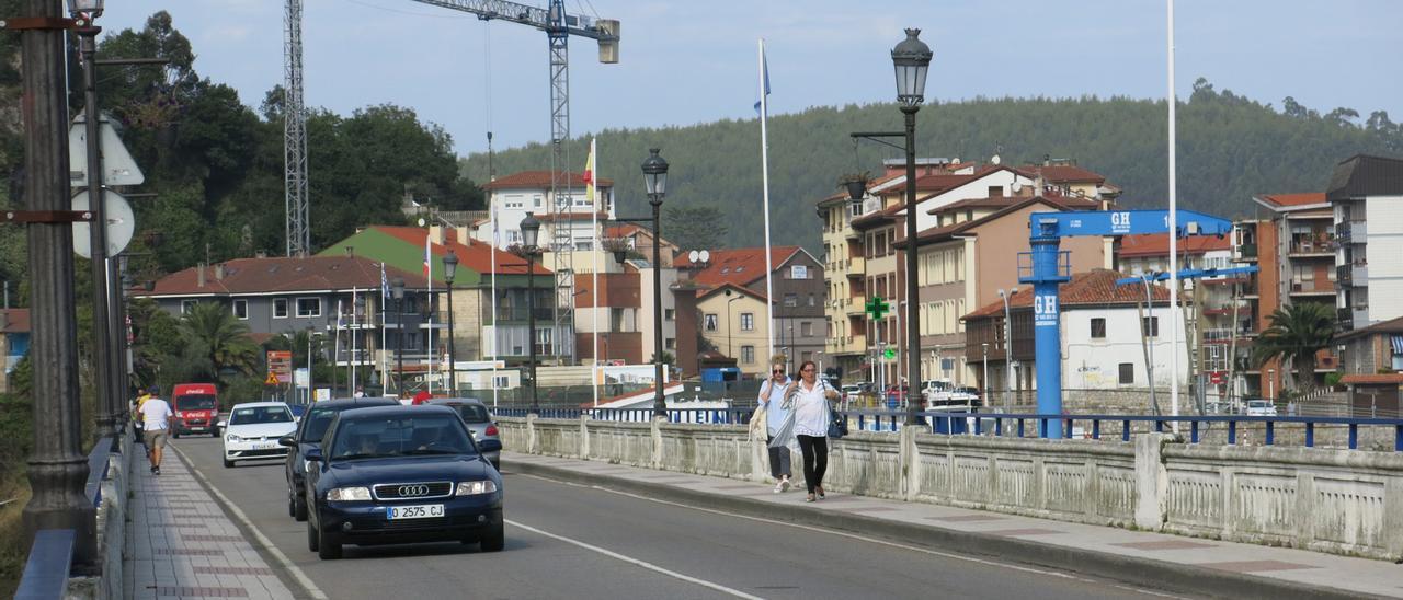 El puente de Ribadesella, en una imagen de archivo.