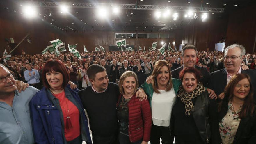 Díaz asegura que Andalucía "no va a fallar ni al PSOE ni a España"