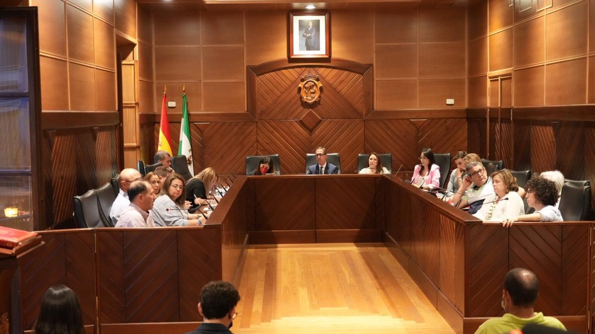 Pleno ordinario del mes de junio en el Ayuntamiento de Pozoblanco.