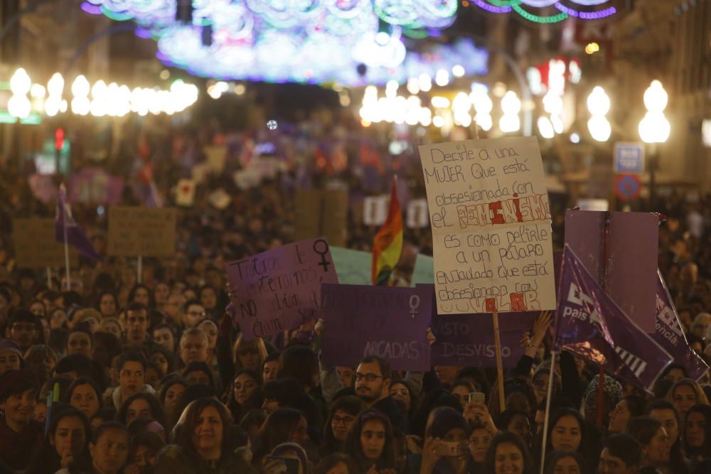 Manifestación del 8M en Alicante