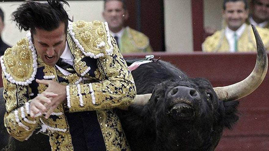 Suspendida una corrida en Madrid al resultar heridos los tres toreros