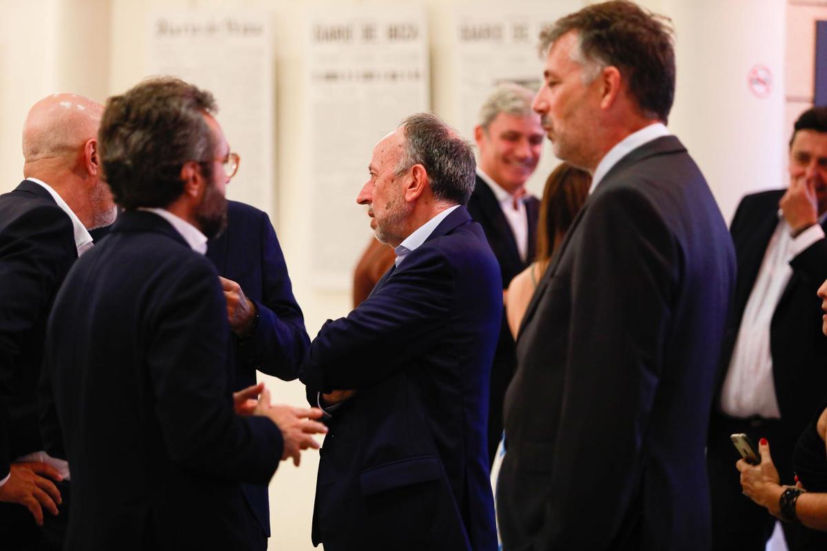 Aitor Moll, Joan Serra y Javier Marí