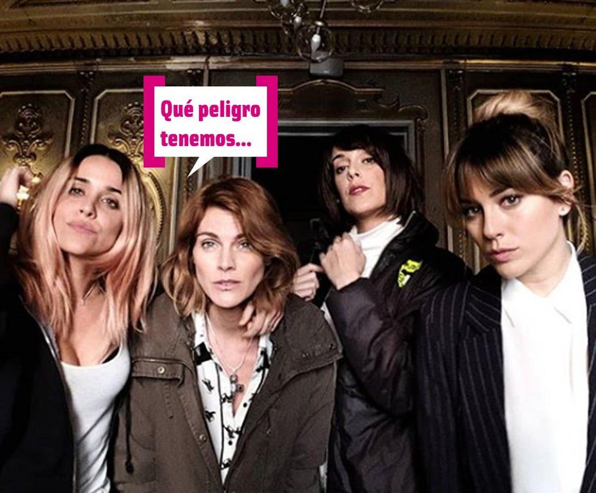 Macarena García, Amaia Salamanca, Belén Cuesta y Blanca Suárez, las nuevas amigas